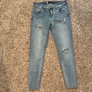 Kut Distressed Skinny Jeans